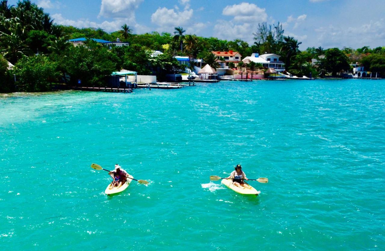 Poza Clara Sanctuary Hotell Bacalar Exteriör bild